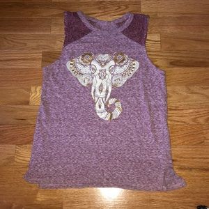 Mudd, Purple Elephant Tank